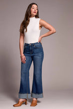 BROOKE CUFFED PALAZZO JEANS