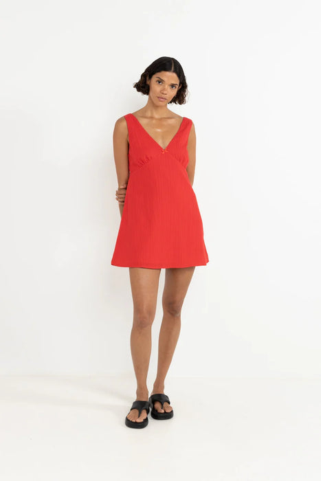 Robe Courte Bella Scarlet Rouge Rhythm