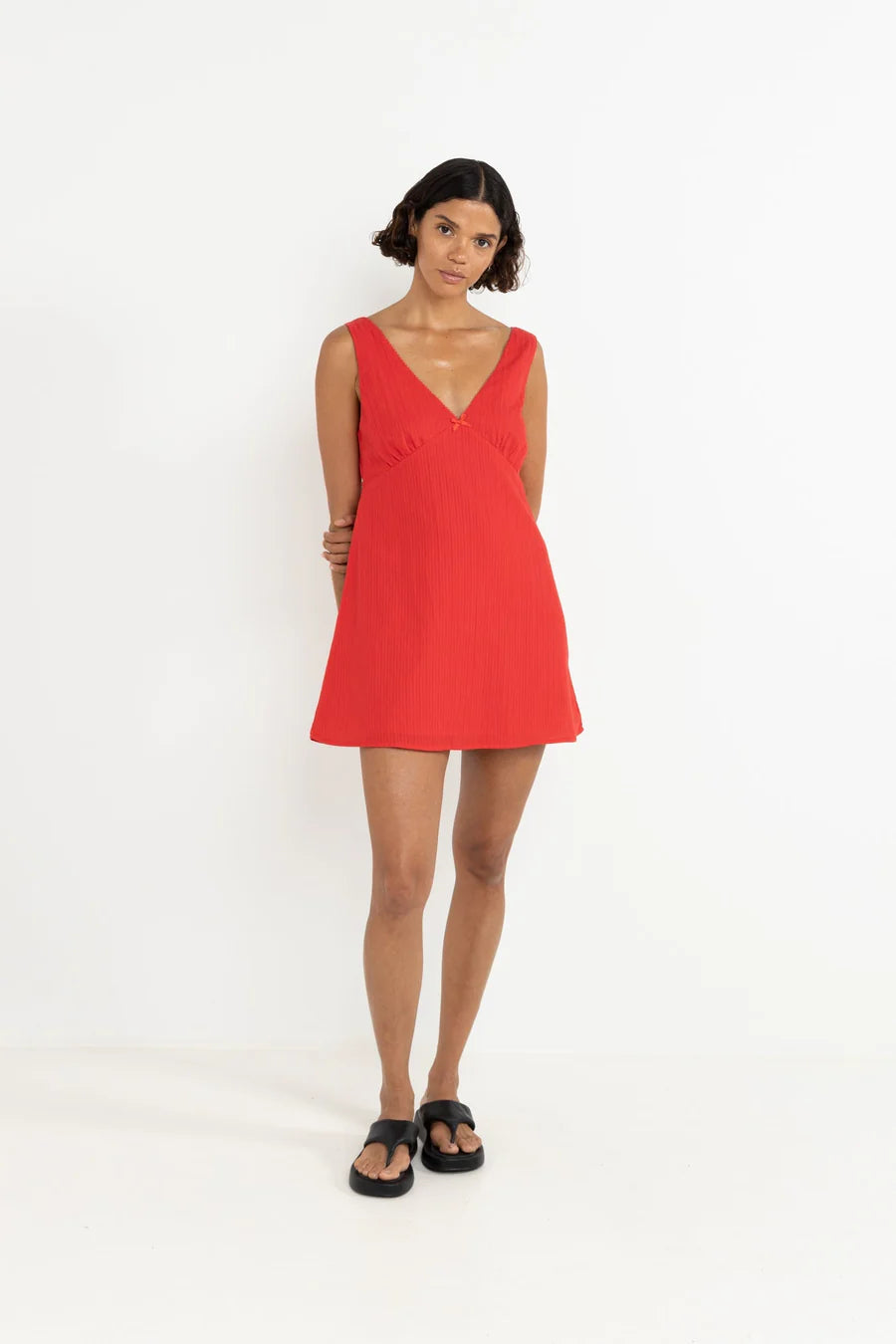 Robe Courte Bella Scarlet Rouge Rhythm