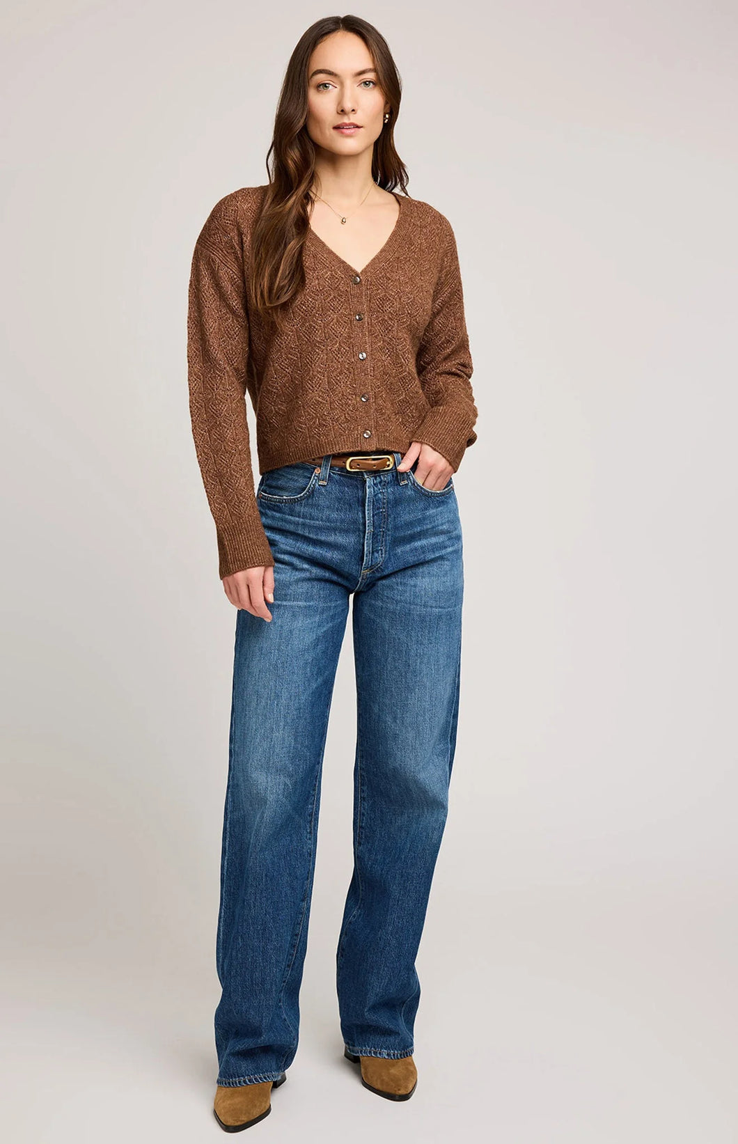 Cardigan Lila Chestnut Gentle Fawn