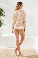 Chandail  à rayures à manches longues Taipe