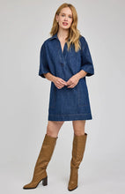 Robe Courte Evelina Bleu Foncé