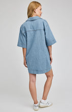 Robe Courte Evelina Bleu Pale