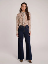 LILY WIDE LEG JEANS / BLUE BUTTERFLY YOGA JEANS