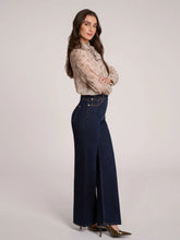 LILY WIDE LEG JEANS / BLUE BUTTERFLY YOGA JEANS