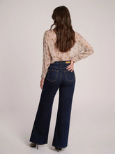 LILY WIDE LEG JEANS / BLUE BUTTERFLY YOGA JEANS