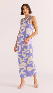 Robe midi en tricot intarsia Iris MINKPINK Fashion