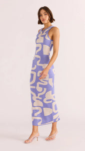 Robe midi en tricot intarsia Iris MINKPINK Fashion