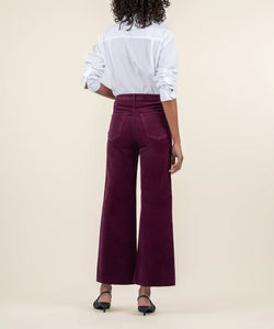 Pantalon Meg Corduroy Wide Leg, Long