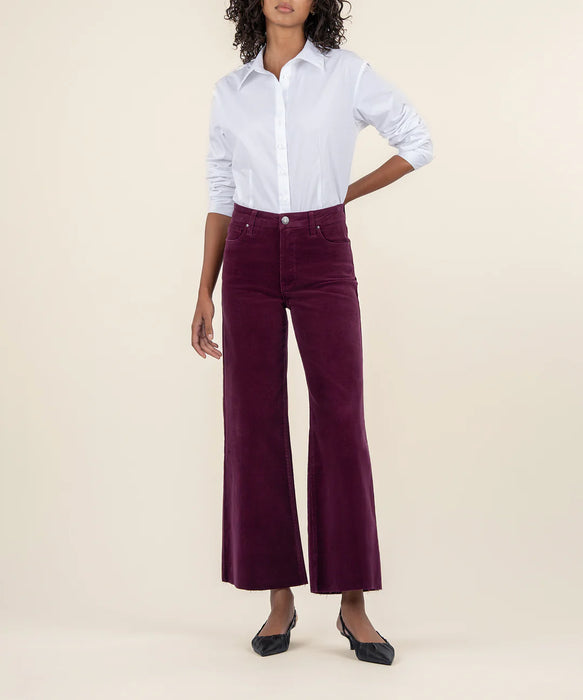 Pantalon Meg Corduroy Wide Leg, Long