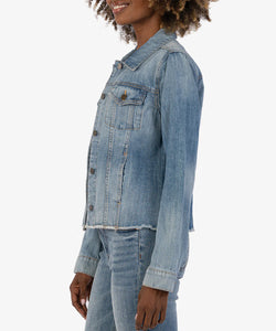 Jacket Chemise de Jeans Kara BLeu