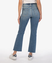 Pantalon Jeans Kelsey Tailla Haute Cheville Évasée