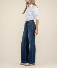 Pantalon Jean Jodi Taille Haute Jambe Évasée