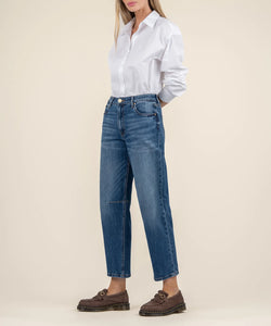 Pantalon Jeans Denim Ashley High Rise Barrel Leg