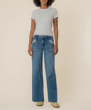 Maya Jeans  taille haute jambes larges Kut