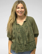 Blouse DEZ Olive