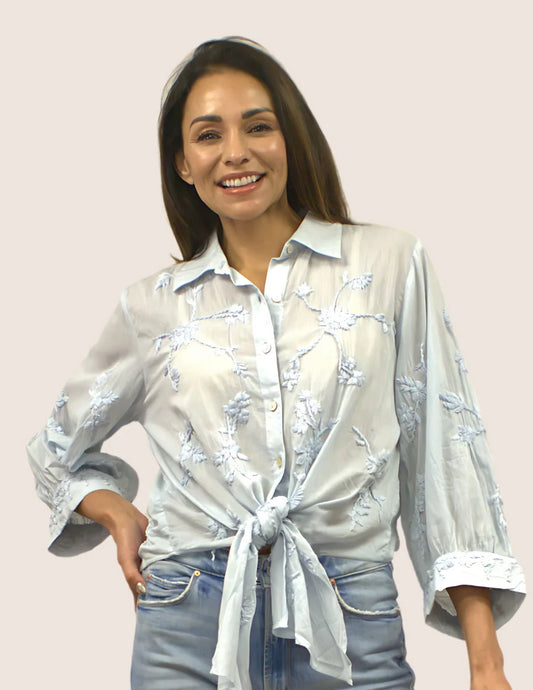 Blouse Alanis Bleu Ciel