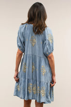 Robe Jasper Bleu Tencel