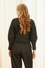 Top Chandail Lewis Noir de MELOW Design