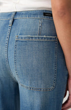 Jeans Denim Coupe droite décontractée taille haute avec poches utilitaires