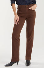 Jeans Kennedy Jambe Droite Chocolat