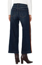 Pantalon Denim Jambe large Stride avec bordure en velours