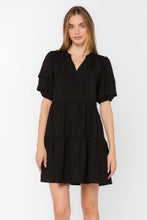 Robe Courte Melita Noir Velvet Heart