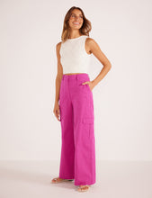 PANTALON CARGO ROSE LIORA ORCHIDÉ