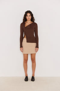 Top Dakota Chocolat Minkpink