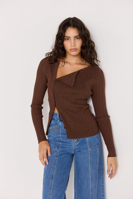 Top Dakota Chocolat Minkpink