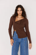 Top Dakota Chocolat Minkpink