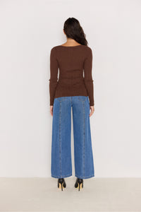 Top Dakota Chocolat Minkpink