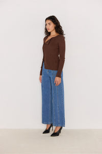 Top Dakota Chocolat Minkpink