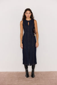 Robe Jean Denin Raya Indigo Minkpink