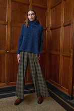 Pantalon Durand Carreaux Olive de Marigold