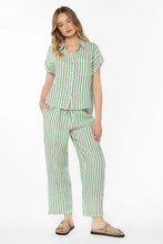 Pantalon Pierre Rayure Vert