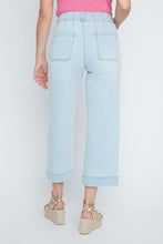 Pantalon Gaucho Denim Chambray
