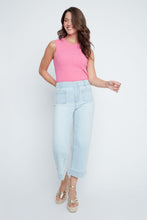 Pantalon Gaucho Denim Chambray