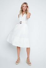 Robe Classic Blanc Lin