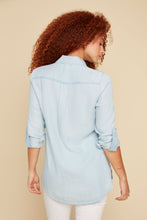 Chemise Jacket Jeans Tencel Chambray