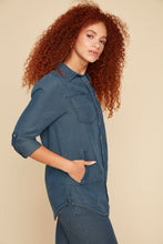 Chemise Jacket Jeans Tencel Indigo