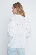 Blouse Manche 3/4 Blanche