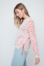 Chandail petite maille Rouge Cœur Renuar Fashion