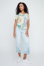 Top Jade Multi Fleuri Renuar