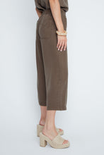 Pantalon Gaucho Kaki Tencel 3\4