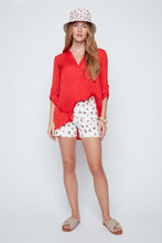 Short Courte Rétro Cerise