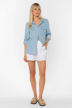 Chemise Telma Bleu Délavé Tencel