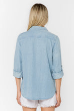 Chemise Telma Bleu Délavé Tencel