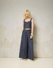 Pantalon RAMA - Speckle Indigo Cokluch