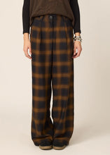 Pantalon Zaho Plaid Navy de CHLO BEST SELLER